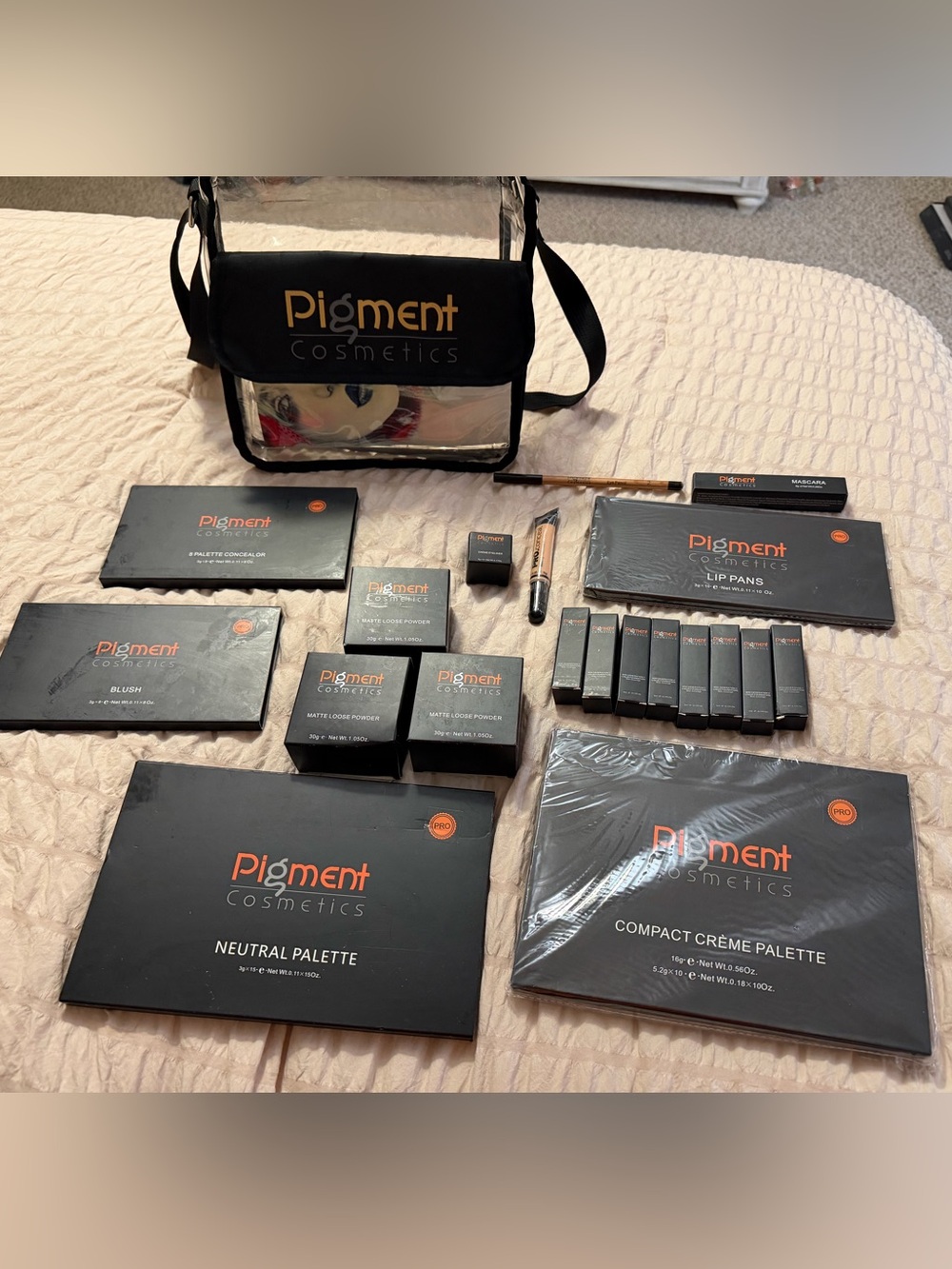 Pigment Cosmetics Mini Beauty Kit – Full Makeup Set – Brand New – $312 Retail